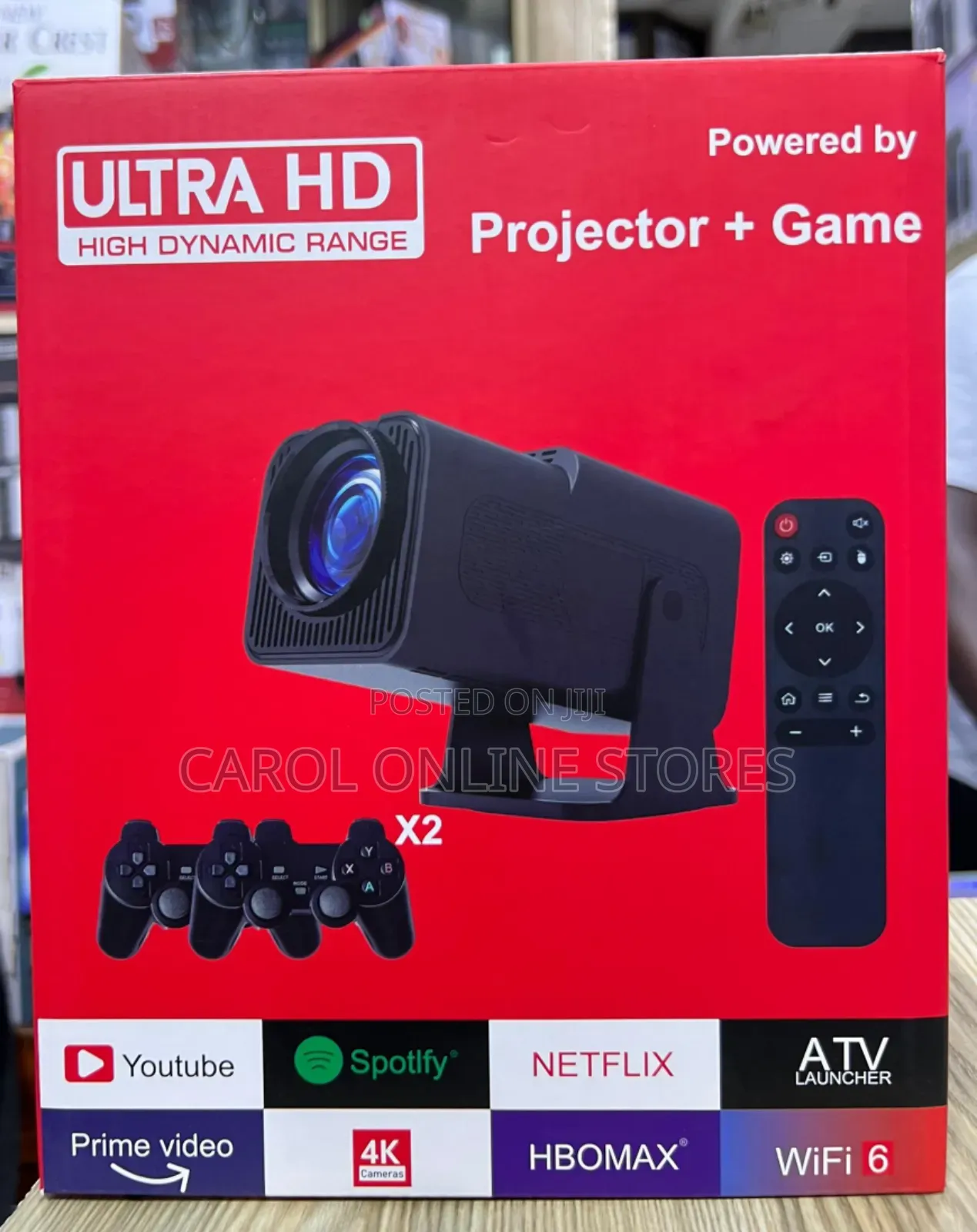 Ultra Hd Projector With Game