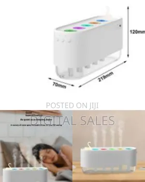 Desktop 600ml Usb Type-C Colorful Light Smart Voice-Activated Control