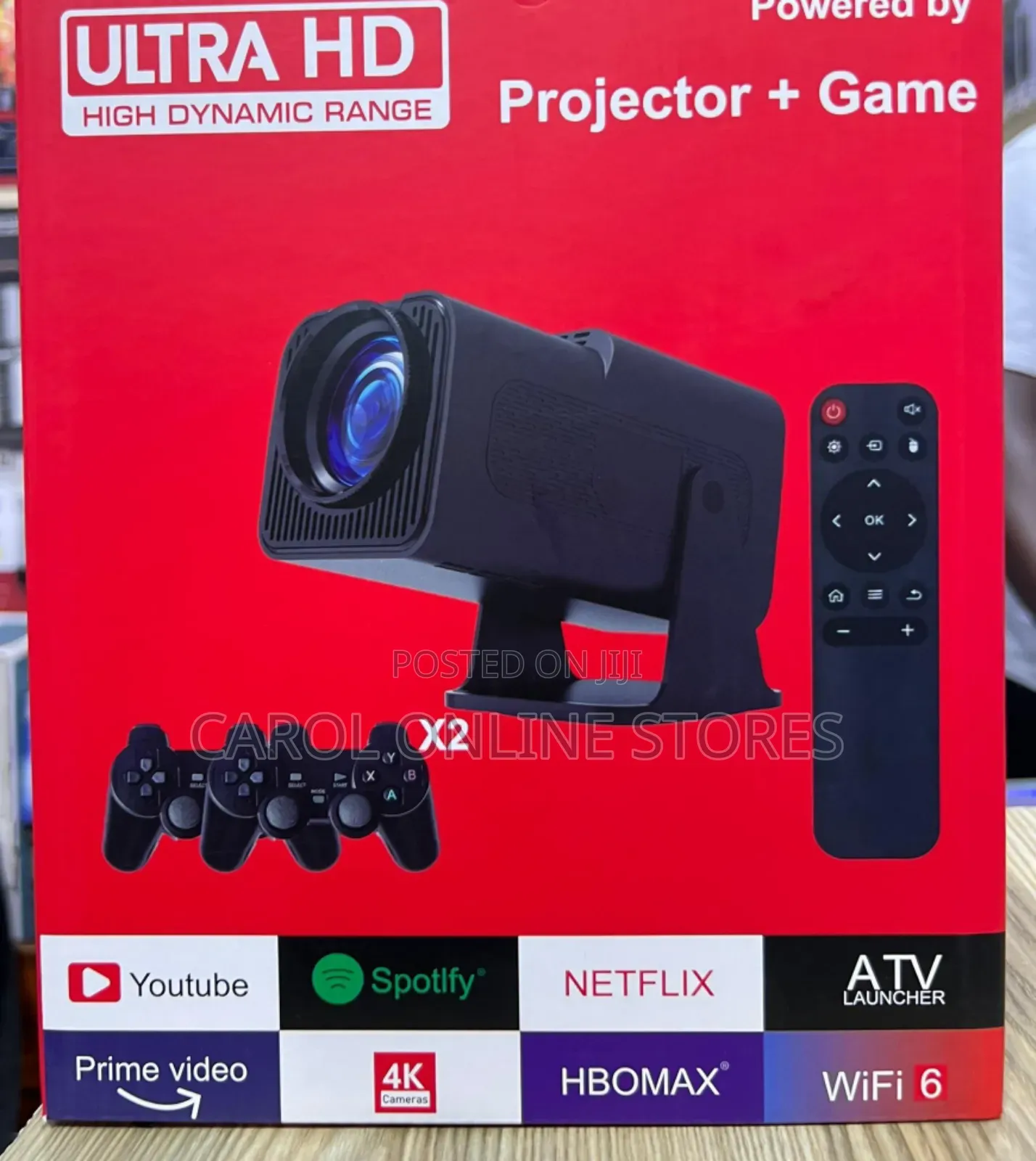 Ultra Hd Projector With Game