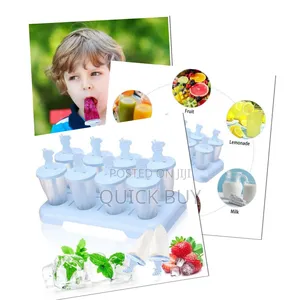 8pcs Ice Cream Molds Popsicles With Stick