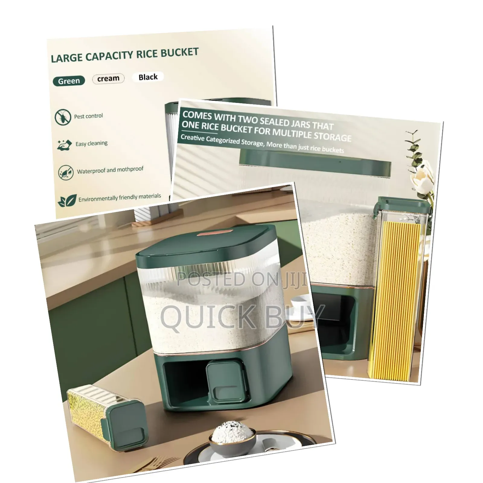 Large-capacity Rice Or Dry Food Dispenser