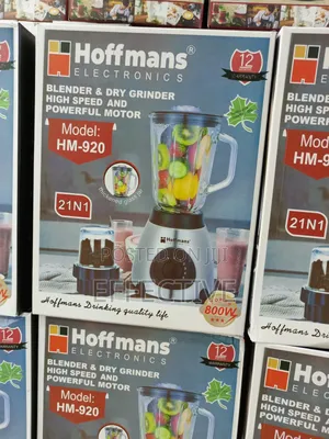 Hoffmans Blender Dry Grinder, Hm-920