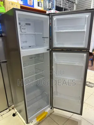 Hisense Hisense 328l Double Door Refrigerator - Silver