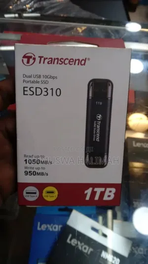 Transcend Esd310 Dual Usb 10gbps Portable Ssd.