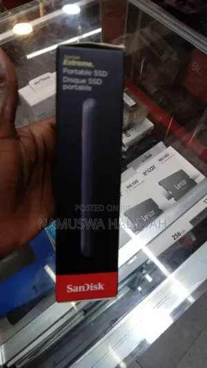 Sandisk Extreme Portable SSD With 8 Terabytes (Tb) of Storage.