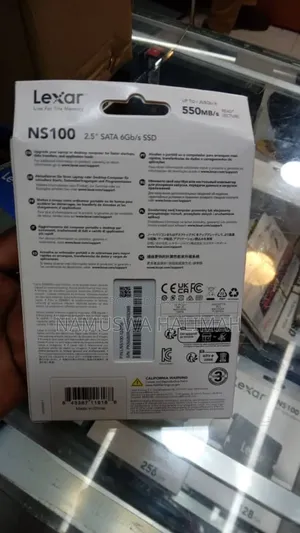 Lexar Ns100 128gb 2.5" Sata Iii Internal Solid State Drive (Ssd).