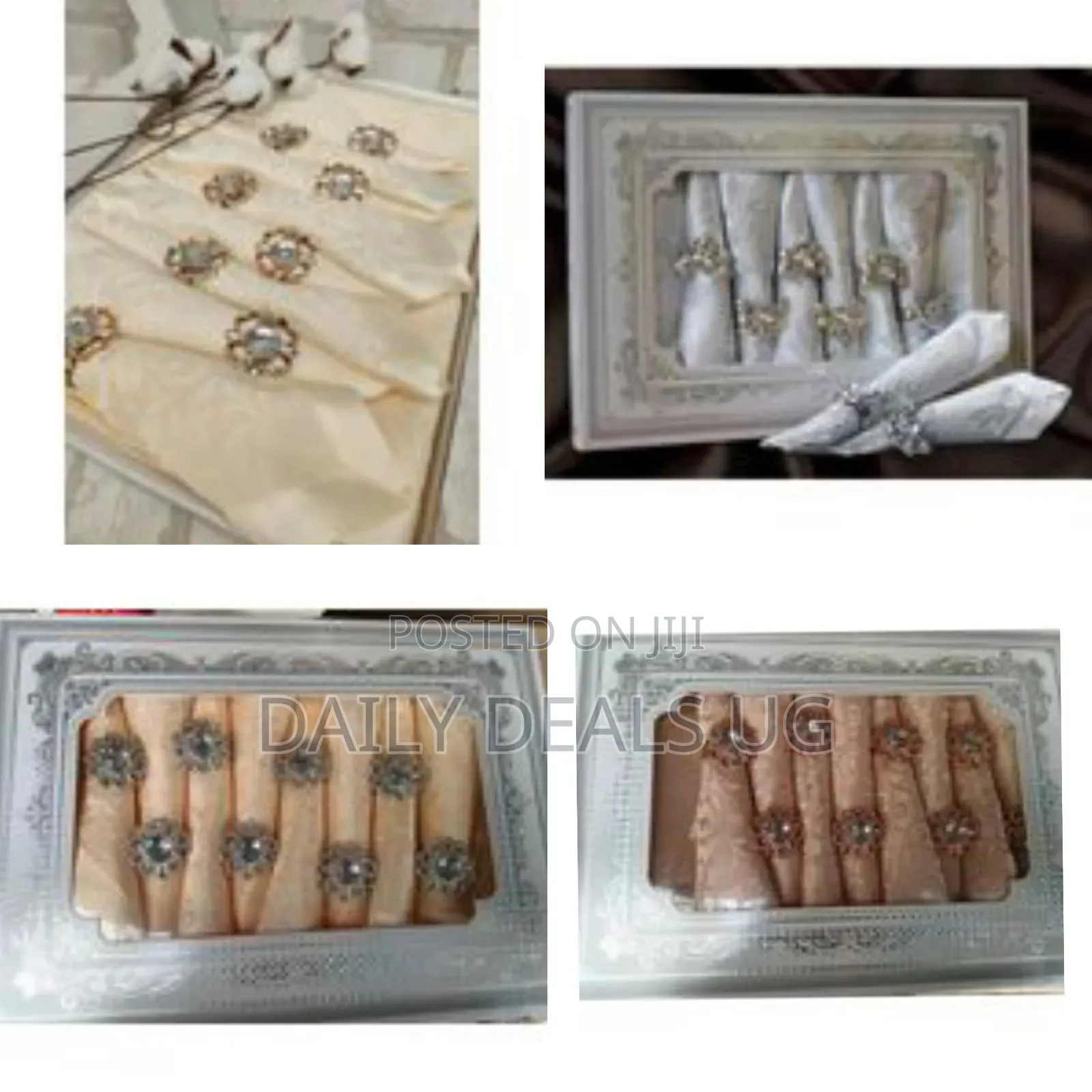 8pcs Table Cloth Set With 8 Pieces Napkin With Napkin Holders Table