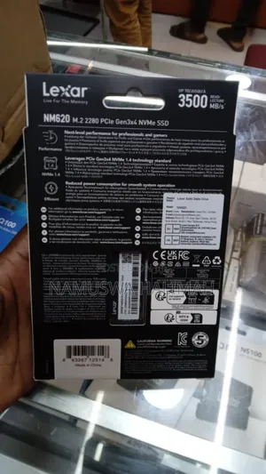 Lexar Nm620 M.2 2280 Pcie Gen3x4 Nvme Ssd.