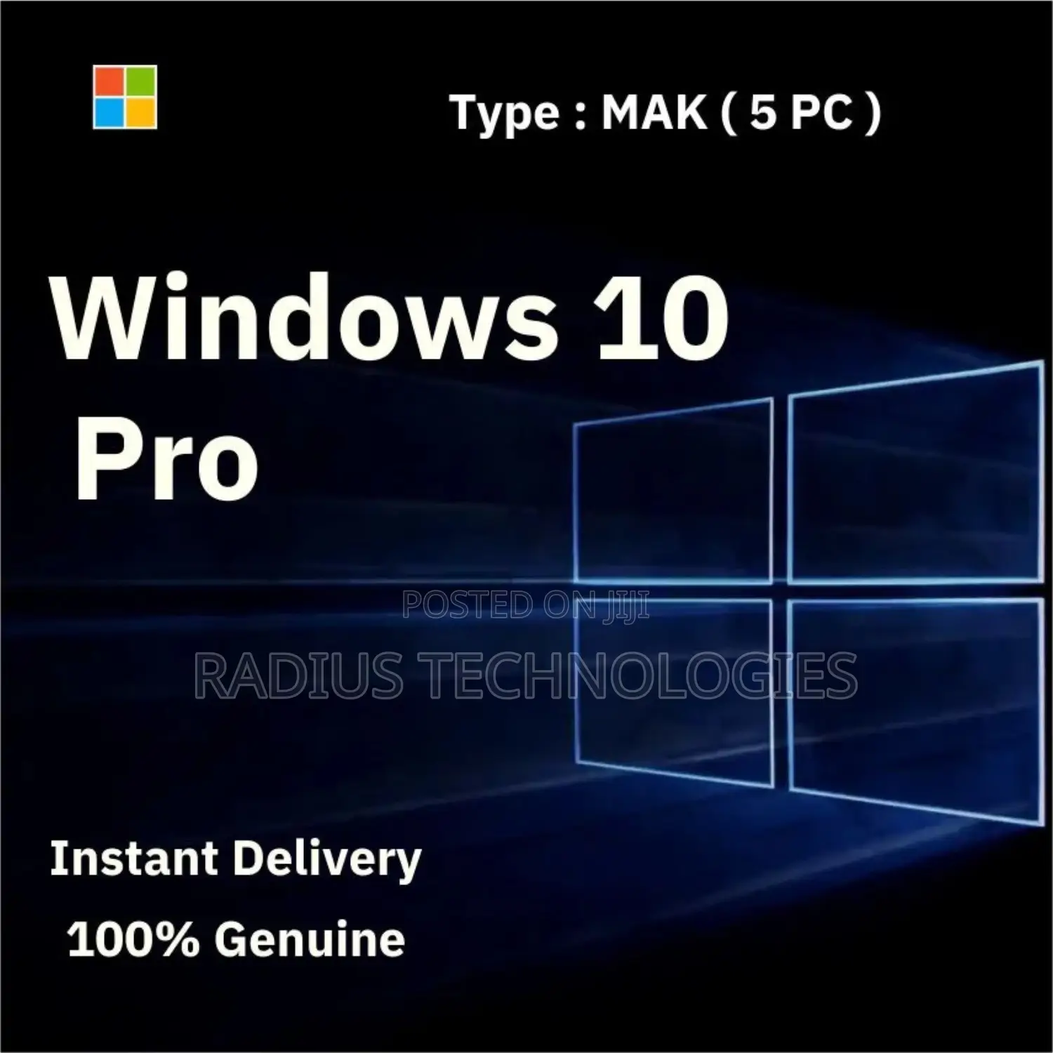 Windows 10 / 11 Pro (5pc) – Retail Online License