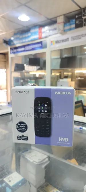 New Nokia 105 Black