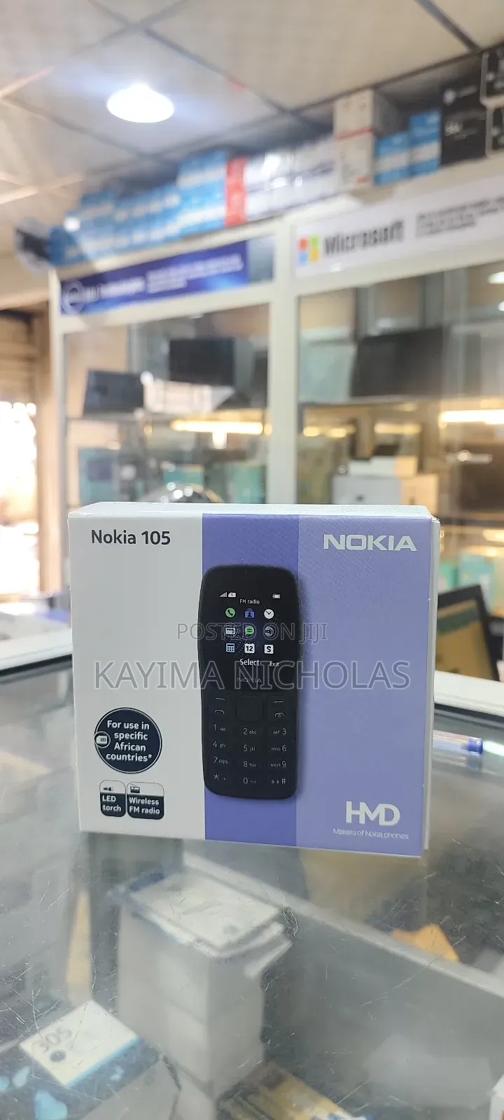 New Nokia 105 Black