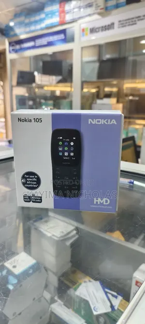 New Nokia 105 Black