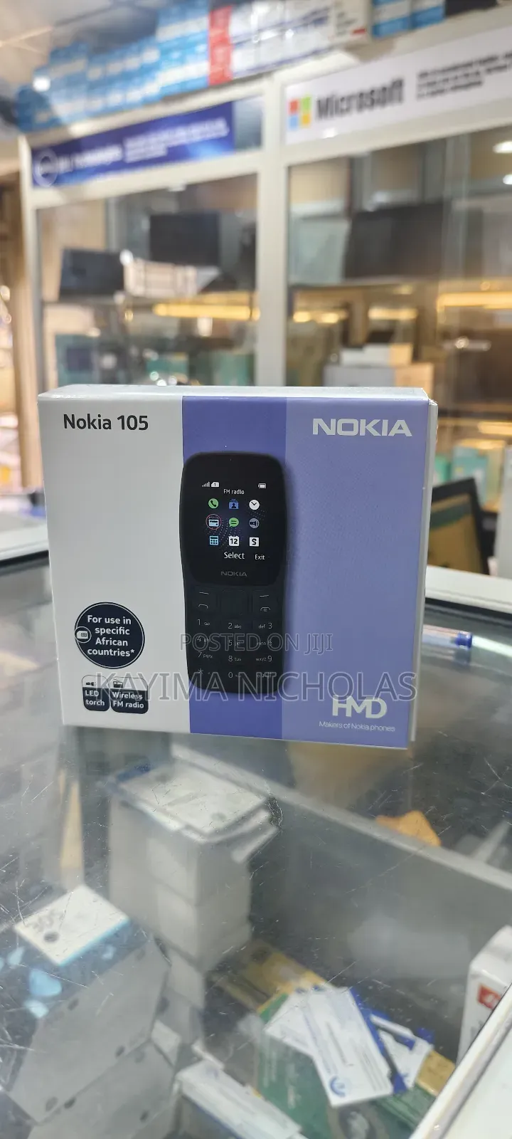 New Nokia 105 Black