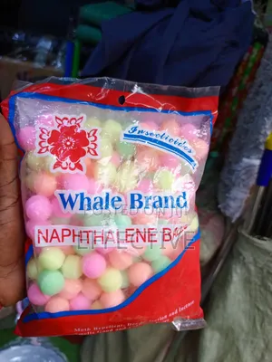 Whale Brand Naphthalene Balls.