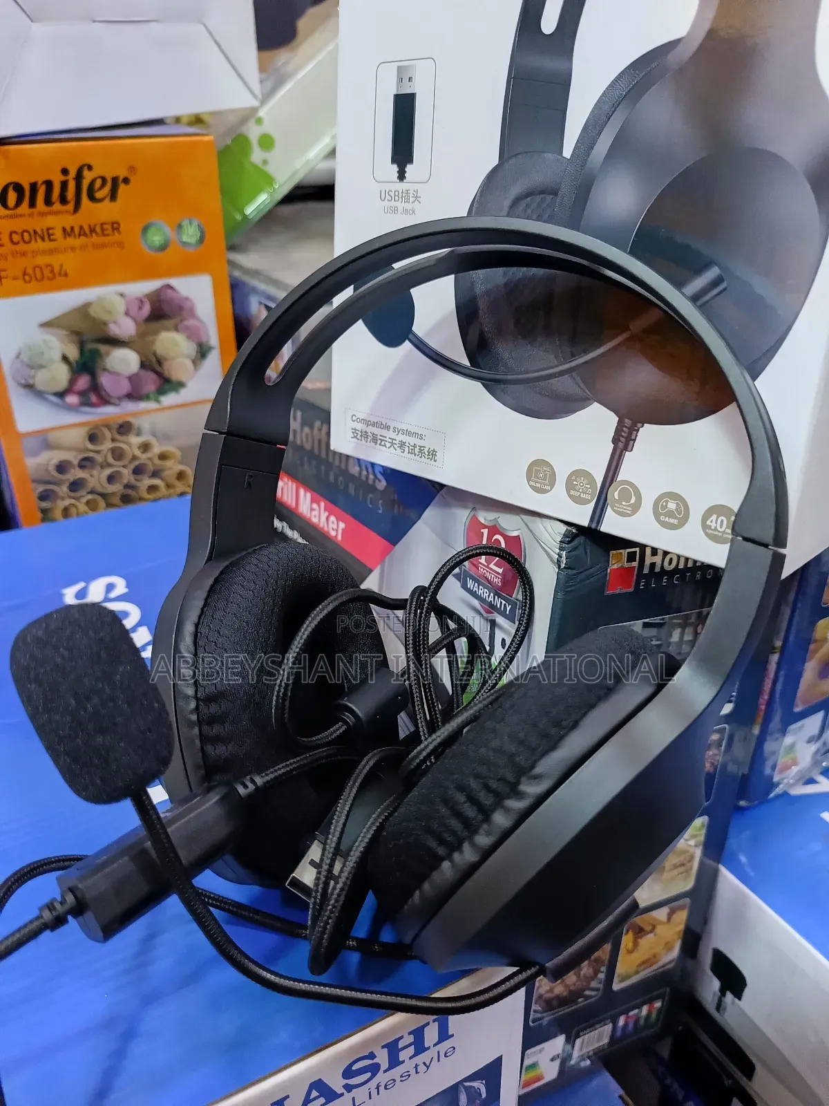 Skype Headphone, S300 Usb Microphone Headphone