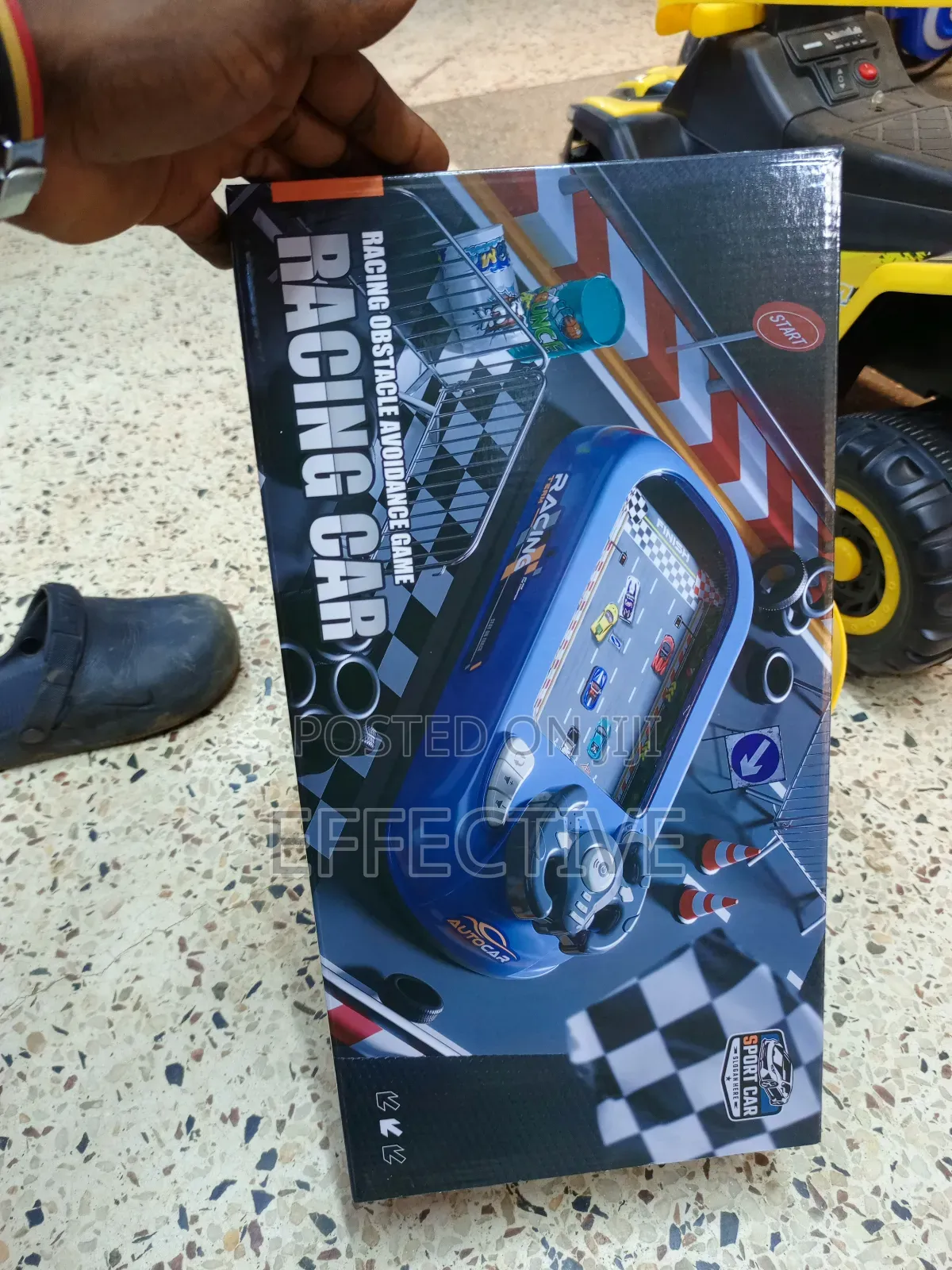 Racing Car Obstacle Avoidance Game