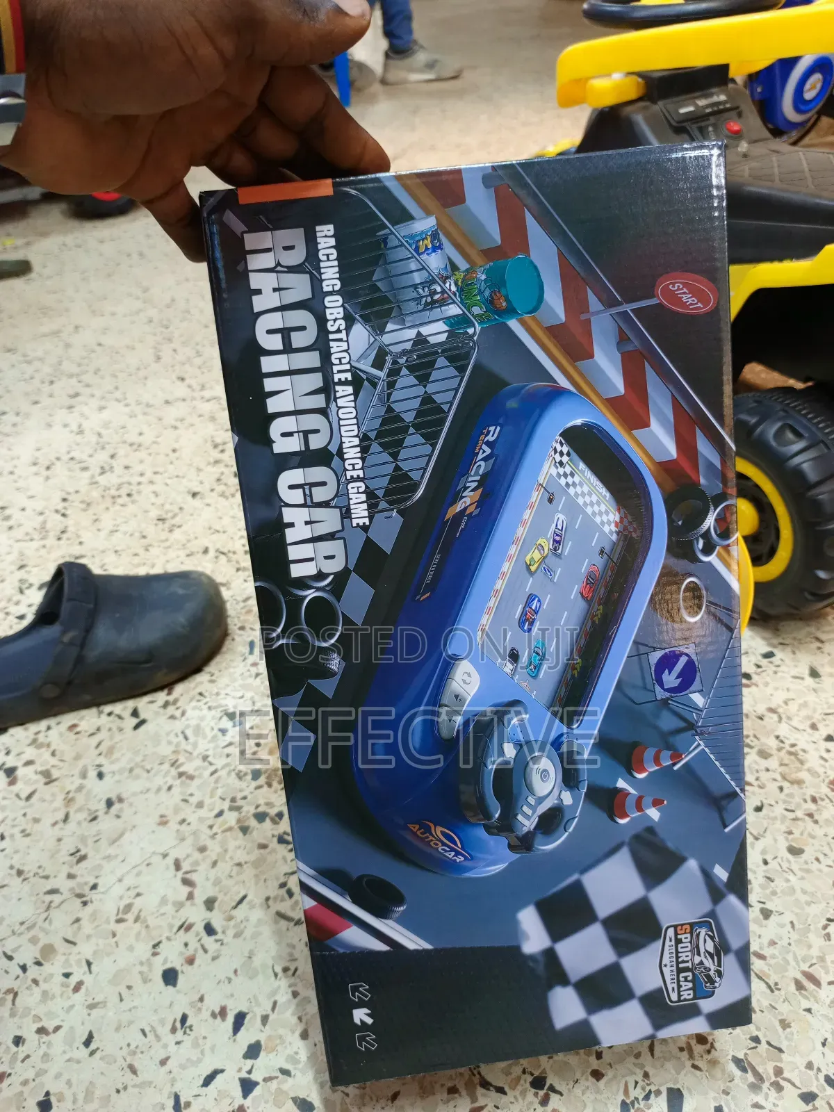 Racing Car Obstacle Avoidance Game