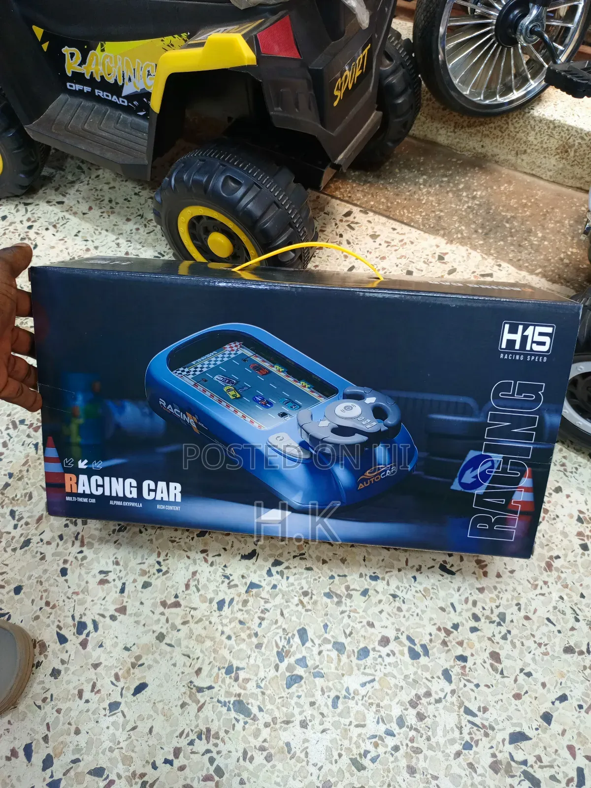 Children's Toy Driving Simulator