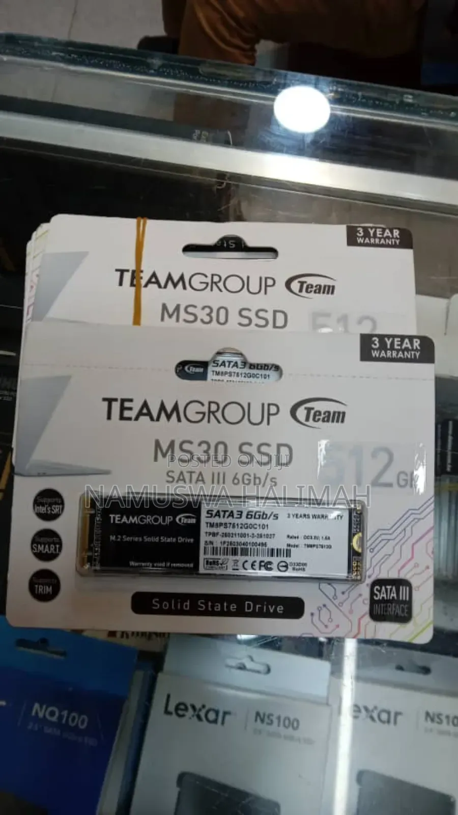 Teamgroup Ms30 M.2 512gb Sata Iii Solid State Drive (Ssd).