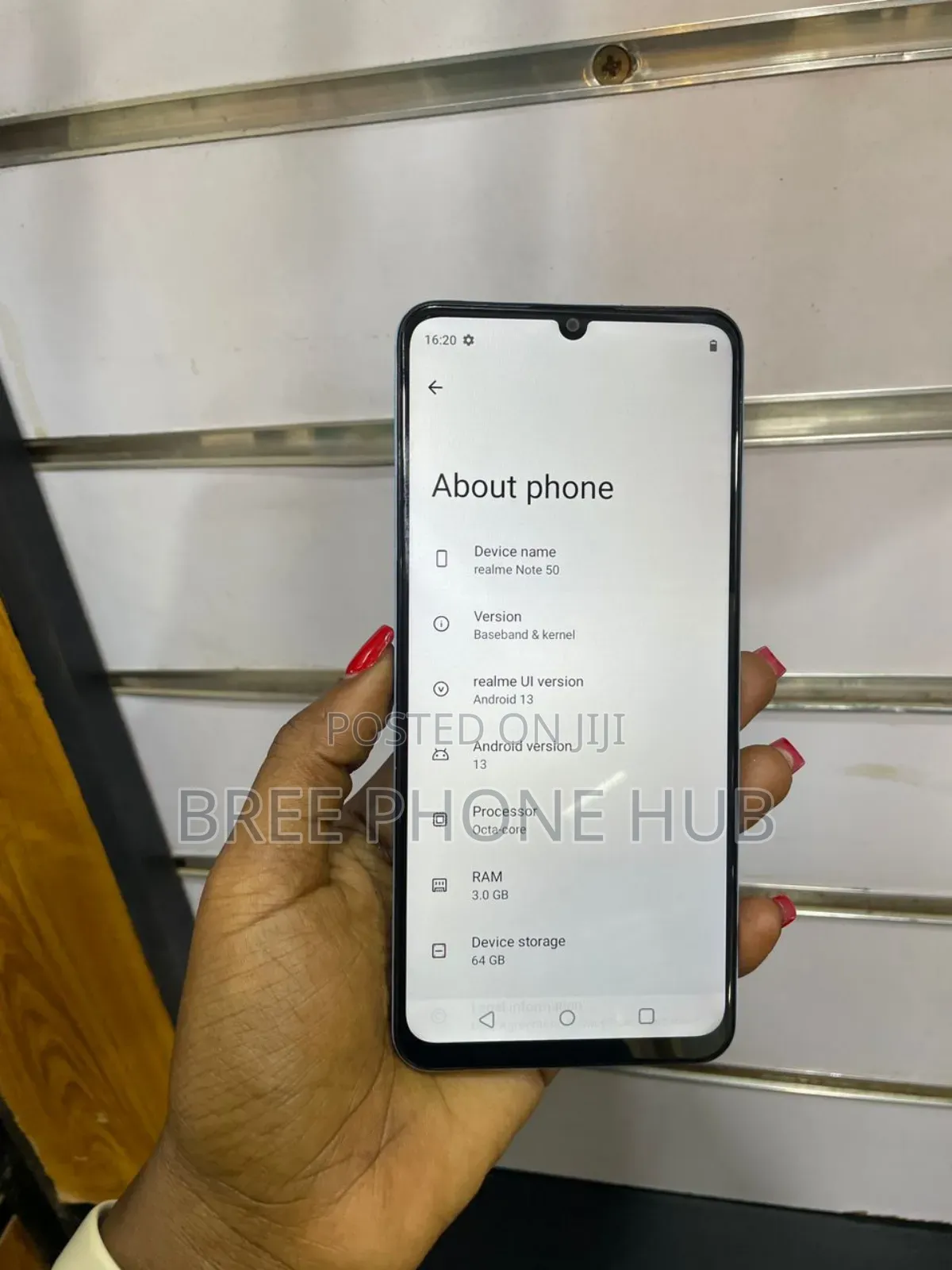 Realme Note 50 64 GB Blue