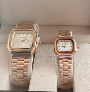 Lovely Couples Casio Original Wrist Analog Time Piece at 20% Discount