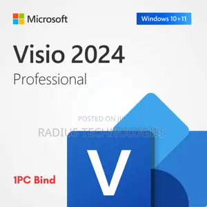 Microsoft Visio 2024 Professional (1pc) – Bind License