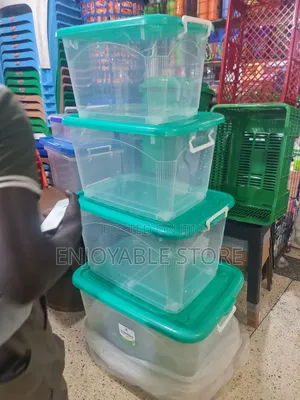 Plastic Storage Boxes Set 4pcs Plastic Storage Boxes Set 4pcs