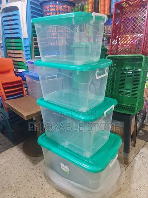 Plastic Storage Boxes Set 4pcs Plastic Storage Boxes Set 4pcs