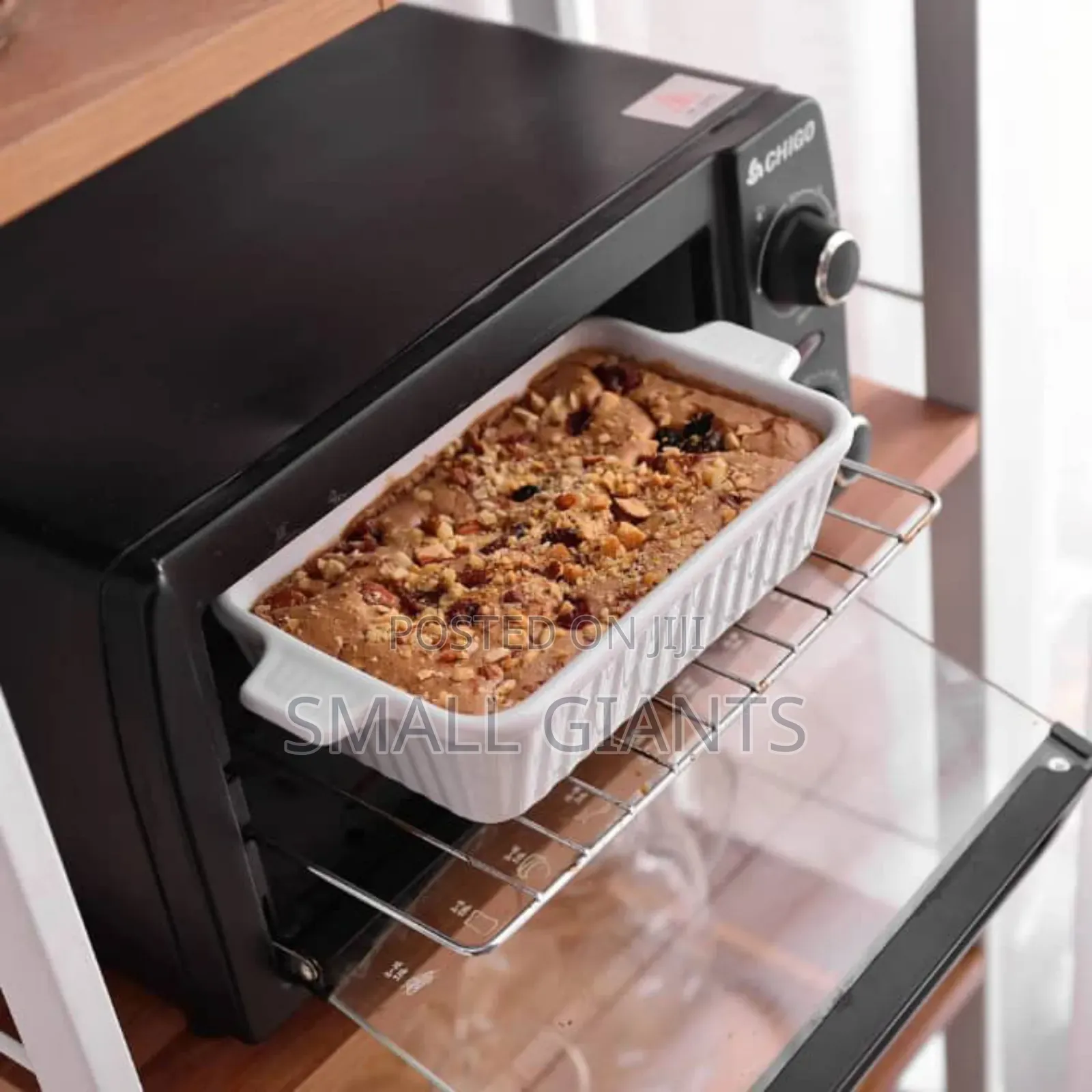 3pcs Rectangular Ceramic Casserole Baking Dish for Oven