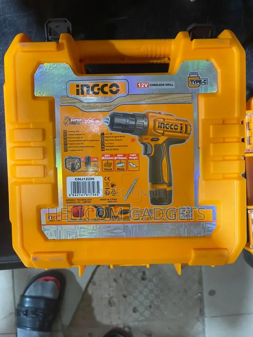 Ingco 12v Cordless Drill (Cdli12206)