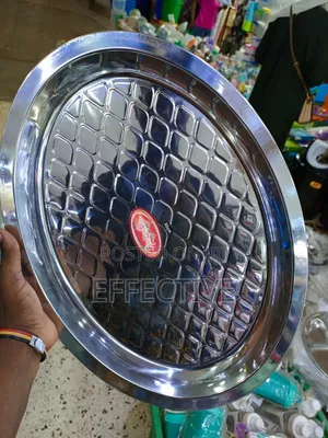 50cm Stainless Steel Oval Serving Tray.