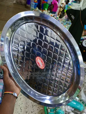 50cm Stainless Steel Oval Serving Tray.