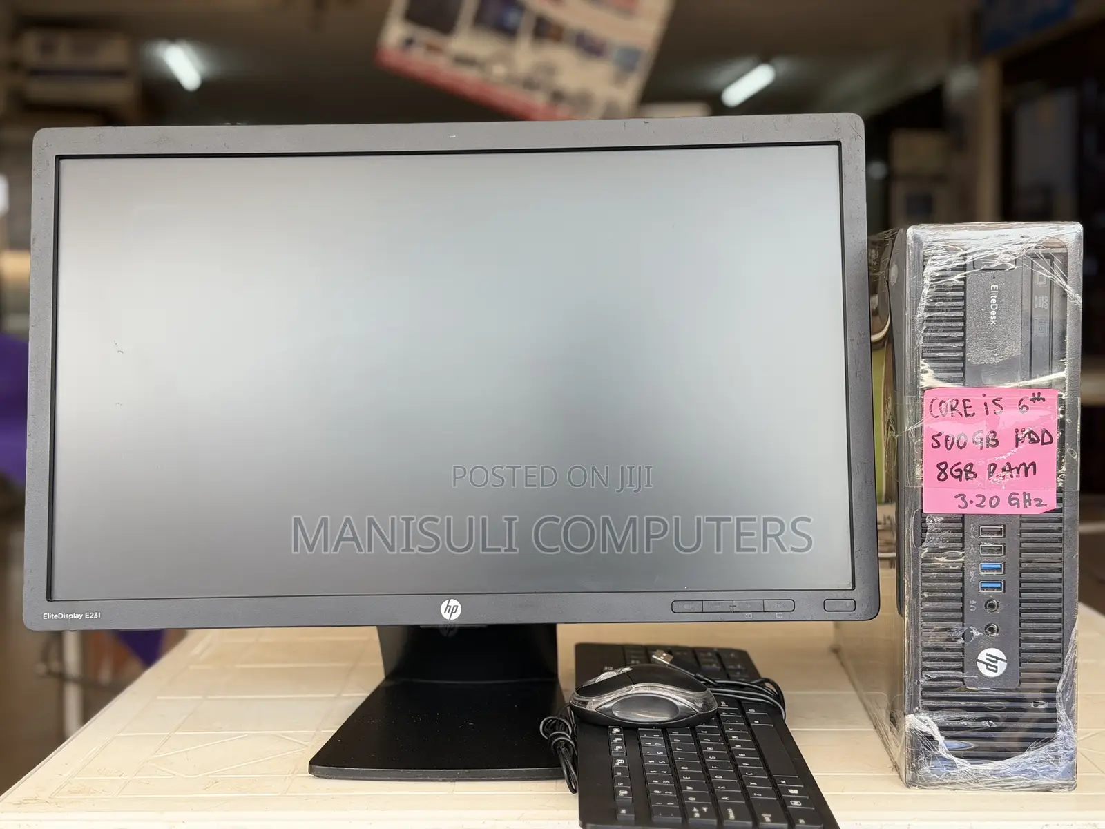 Desktop Computer HP ProDesk 600 G6 8GB Intel Core I5 HDD 500GB