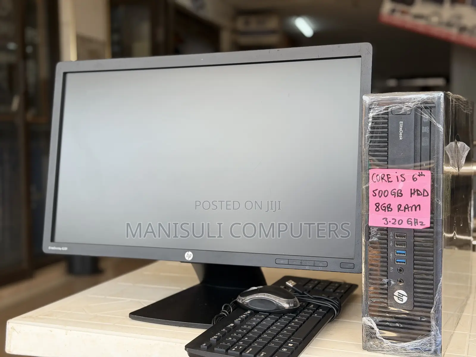 Desktop Computer HP ProDesk 600 G6 8GB Intel Core I5 HDD 500GB
