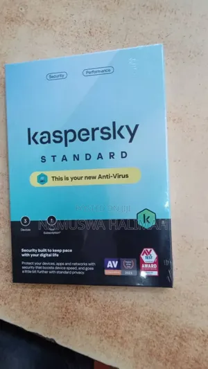 Kaspersky Standard Antivirus Software.
