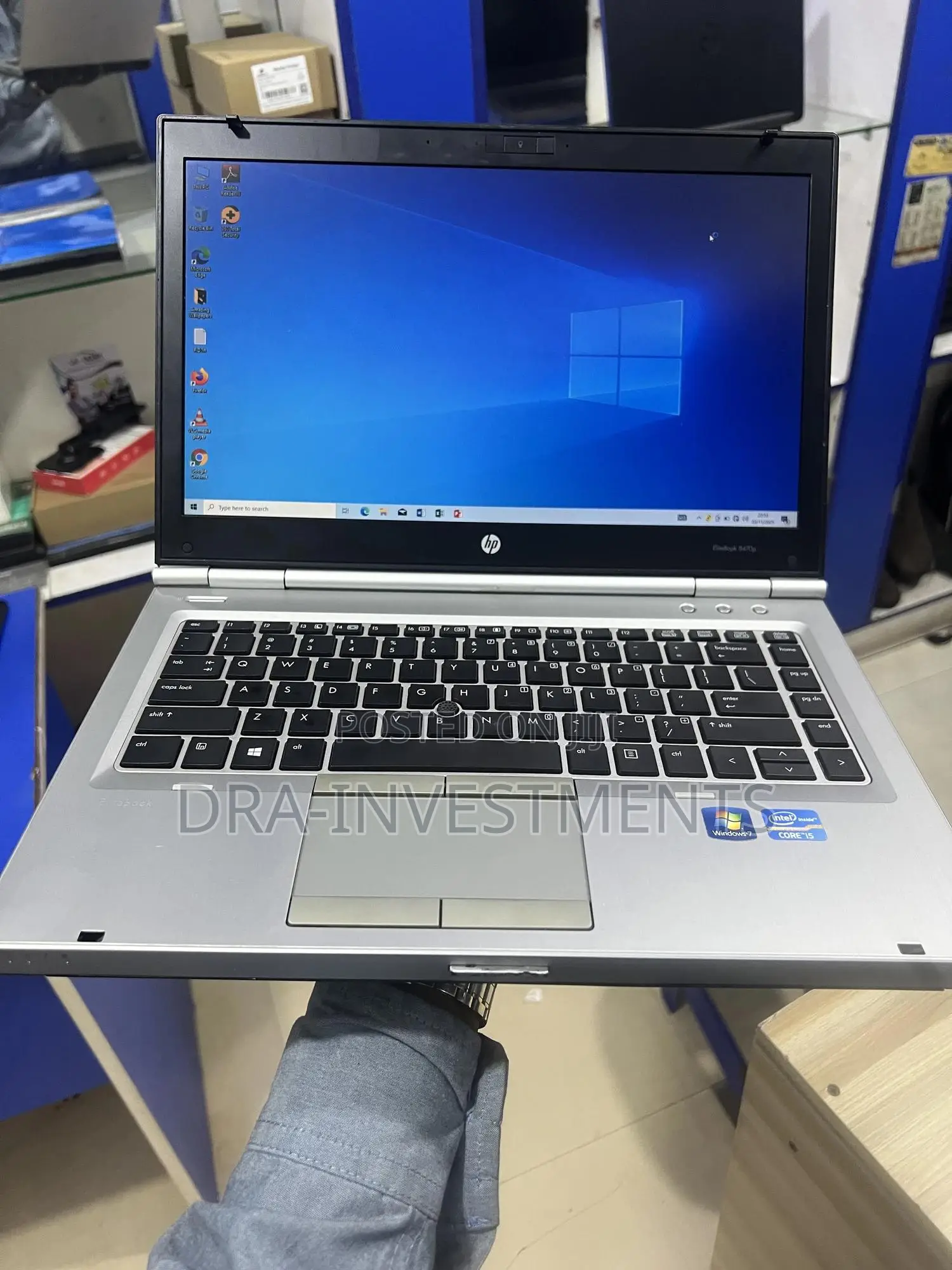 Laptop HP EliteBook 8470P 8GB Intel Core I7 HDD+SSD 750GB