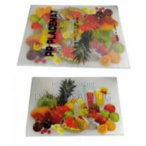12 Pieces of Plastic Placemats Table Mats for Dining Table Set, White