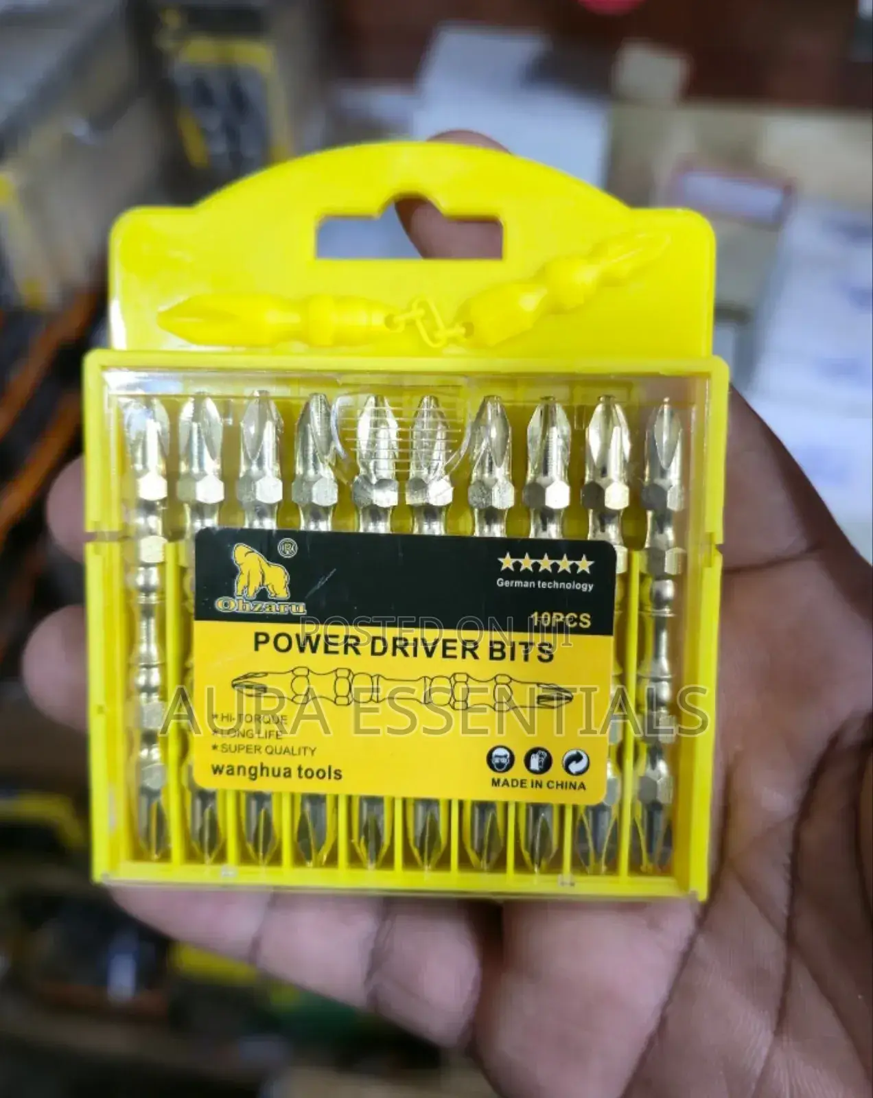 10pcs Power Driver Bits