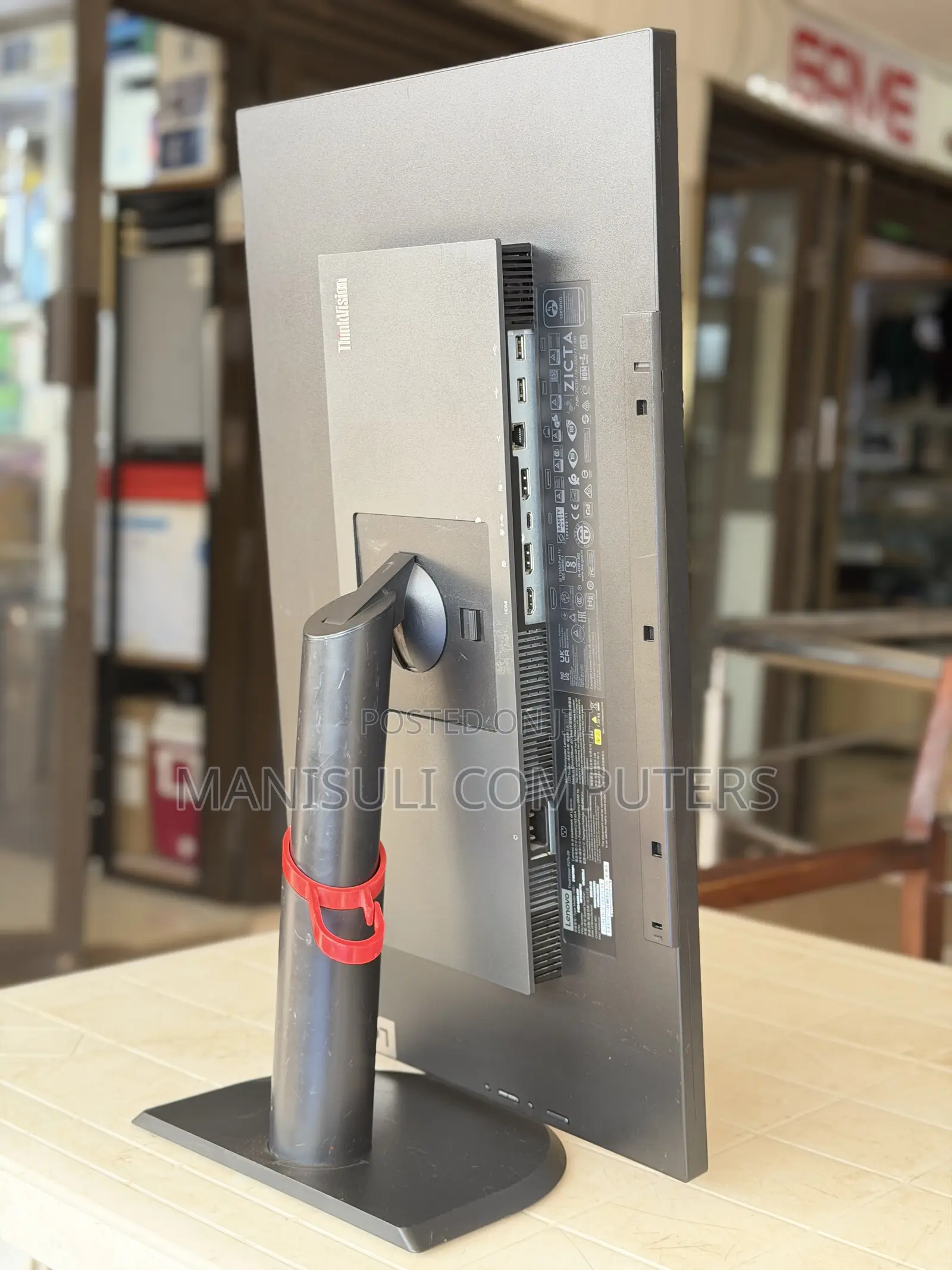 Lenovo 27 Inch Screen Ips Hdmi Dp Type C Full Screen Display 