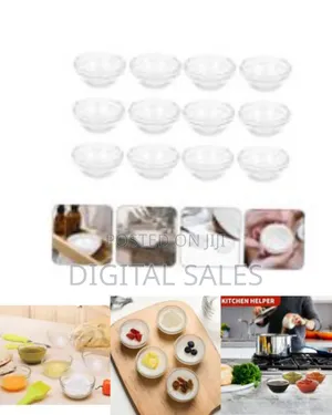 Luminarc 30 Ml 12 PCS Stackable Mini Glass Ramekins Bowls