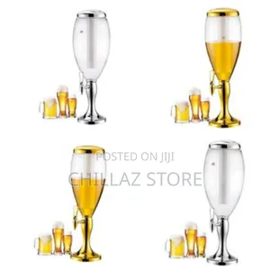 5 L Non Breakable Acrylic Beer Dispenser for Serving.