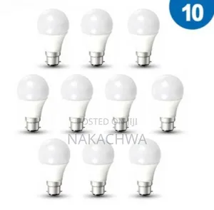 10 Pieces of 7w Acied Cool White Light Bulb
