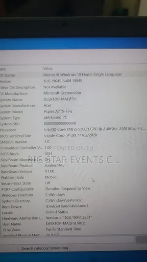 Laptop Acer Aspire A715 71G 16GB Intel Core I5 SSD 512GB