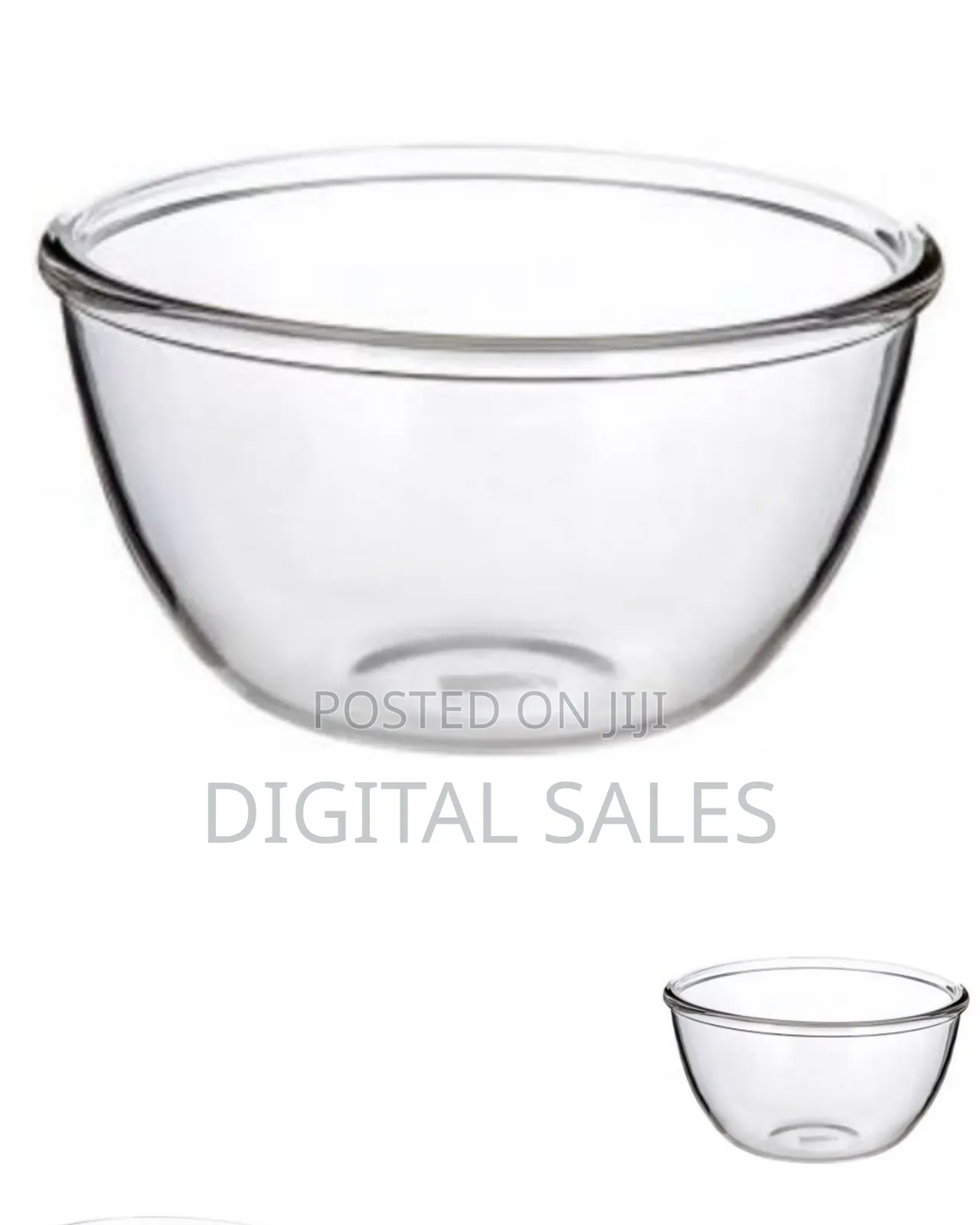 Luminarc 24cm Luminarc Glass Salad/Fruit Bowl-Colourless
