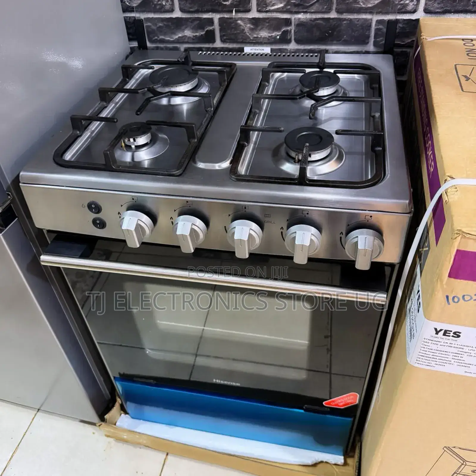 Hisense 50cmx50cm Full Gas Cooker