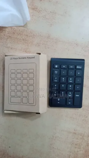 22-Key Wireless Numeric Keypad