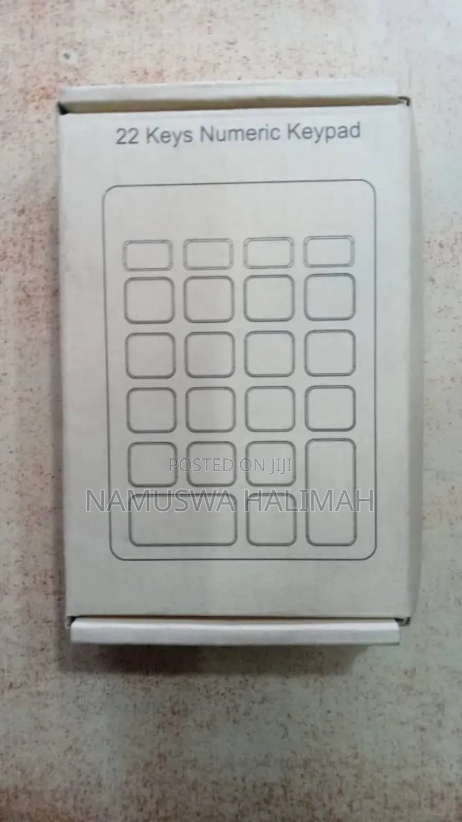 22-Key Wireless Numeric Keypad