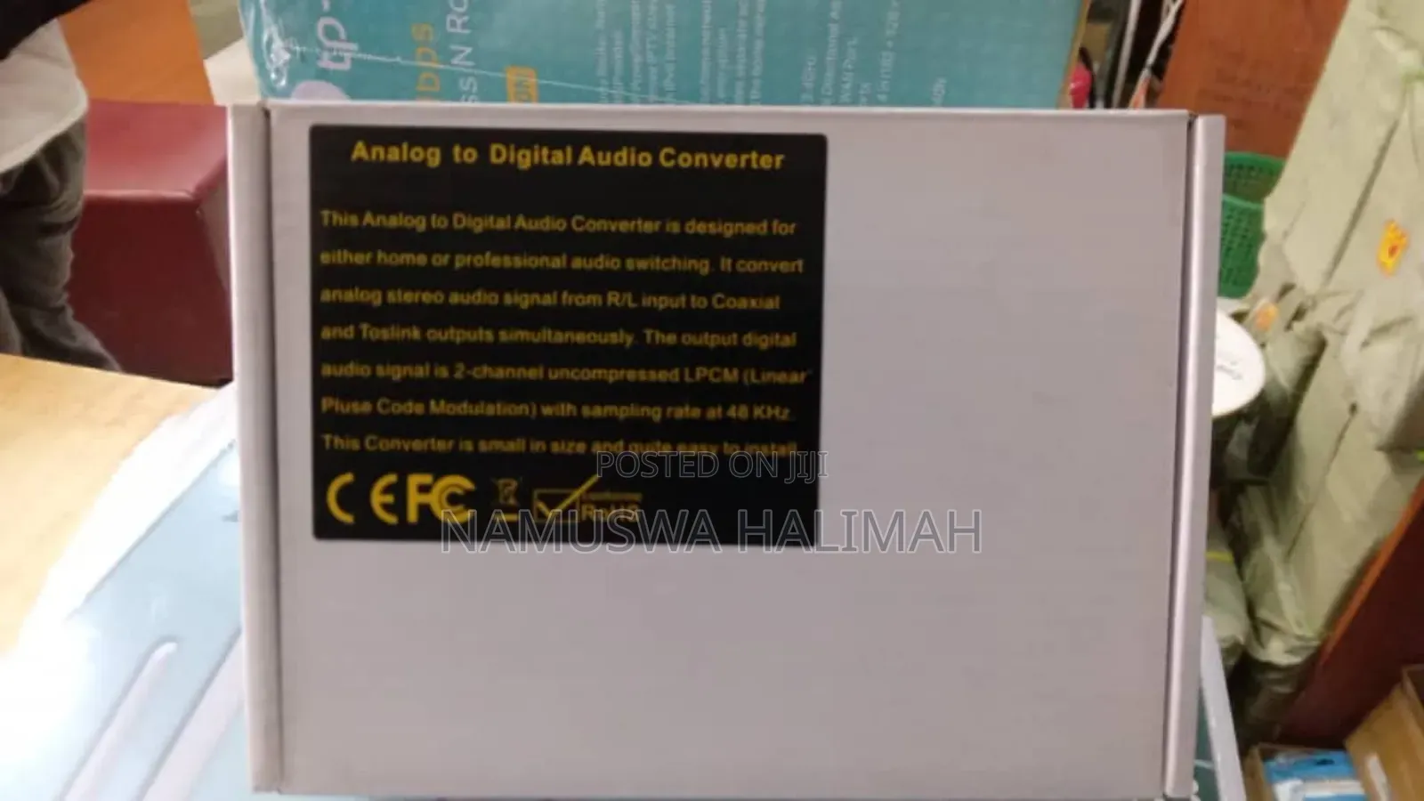 Digital to Analog Audio Converter (Dac).