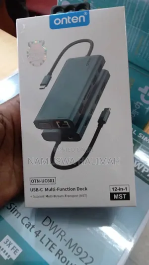 Onten Otn-Uc601 Usb-C Multi-Function Dock.