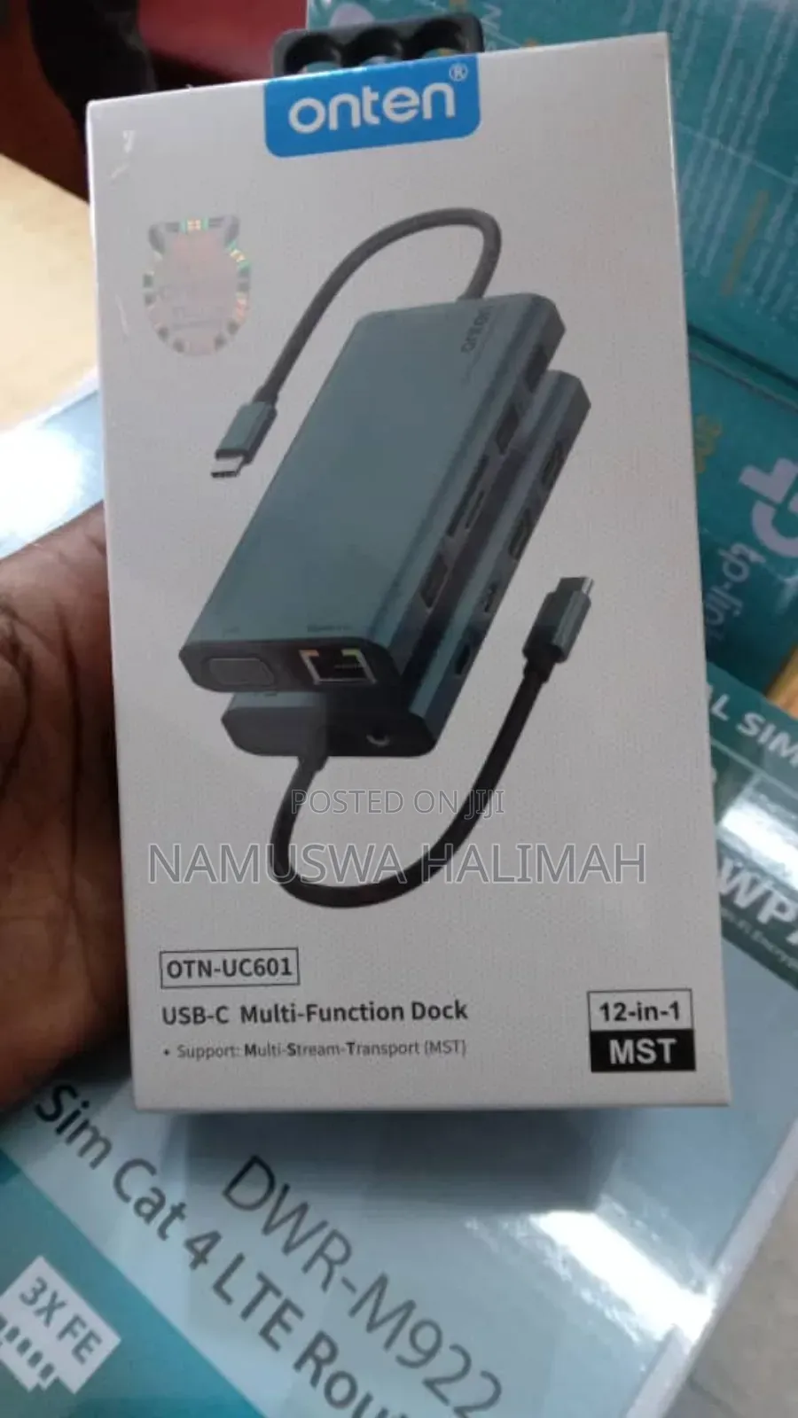 Onten Otn-Uc601 Usb-C Multi-Function Dock.